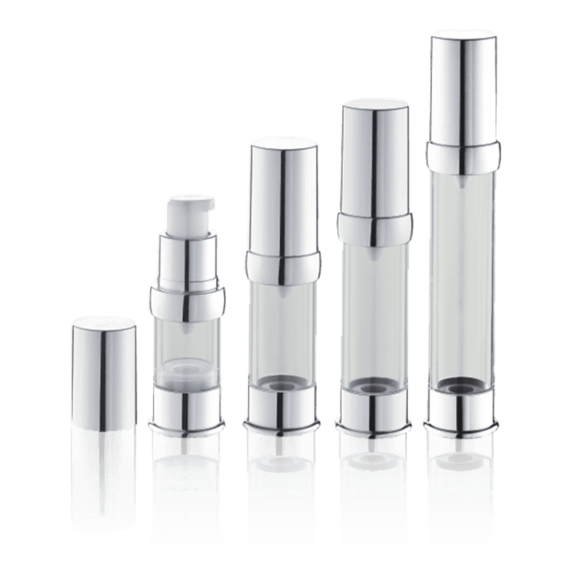Bottiglia airless trasparente da 10 ml-30 ml-HS-005B