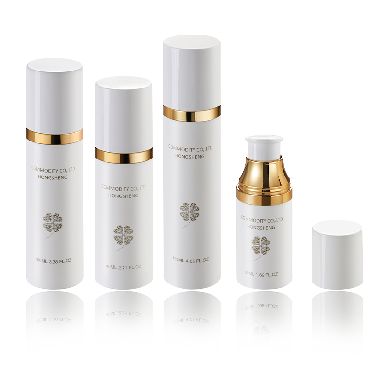 Pompa ad aria cosmetica riutilizzabile per bottiglia airless da 50 ml-120 ml HS-017C