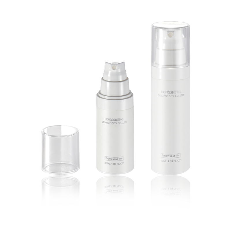 Barattolo ricaricabile a prova di perdite per bottiglia airless da 30 ml 50 ml per articoli da toeletta HS-021B