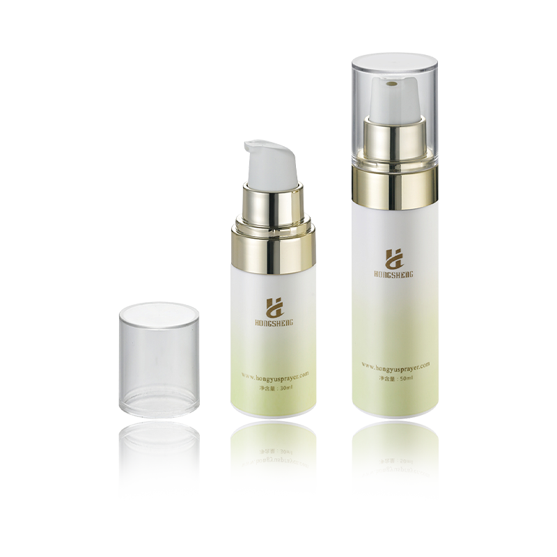 Dispenser per lozioni per contenitori cosmetici riutilizzabili per bottiglie airless da 30 ml 50 ml HS-023