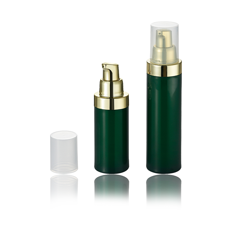 Dispenser per bottiglie airless verde opaco da 30 ml 50 ml HS-029B
