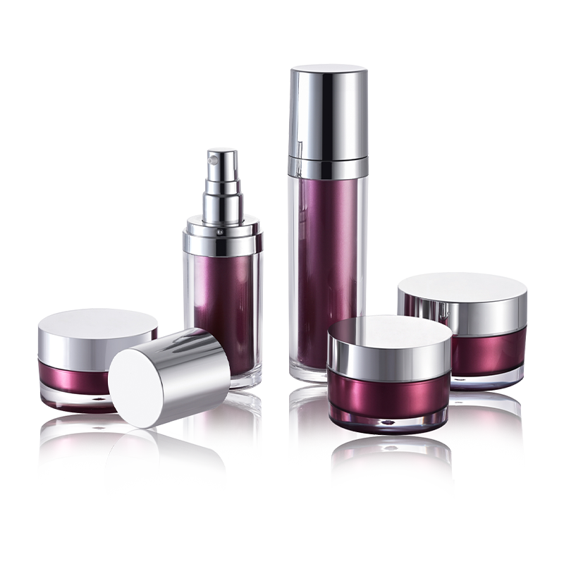 Barattolo per crema cosmetica per lozione airless da 15 ml 30 ml 50 ml-HS-030A