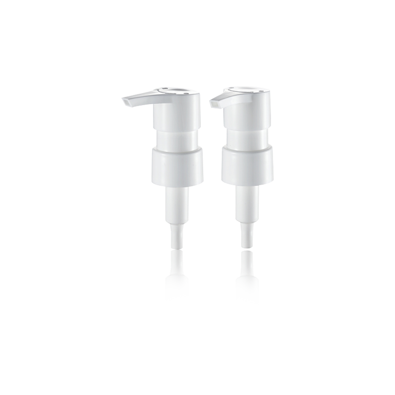 Testa della pompa cosmetica cristallina Distributore di liquidi-HY24A-66