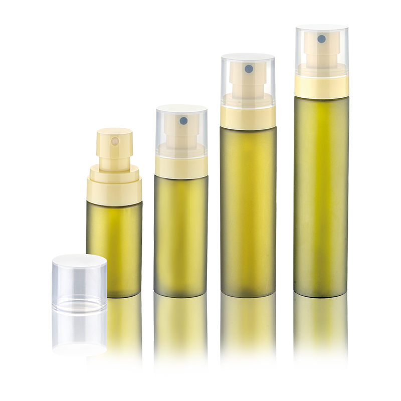 Bottiglia per liquidi Pet/Petg lucida a specchio da 40 ml-100 ml serie-HS-P02