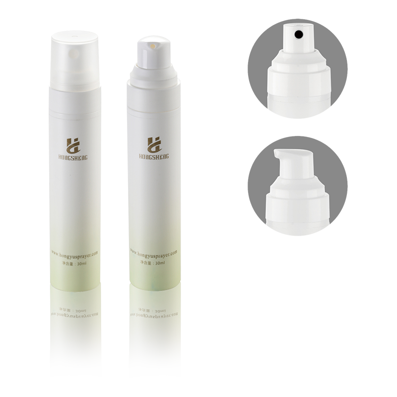 Bottiglia per liquidi in colore sfumato Pet/Petg da 30 ml Serie-HS-P06 HS-P07