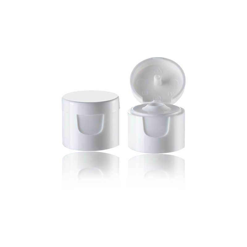 Cosmetico cosmetico con copertina ribaltabile bianco crema Butterfly Cap-HY-F04