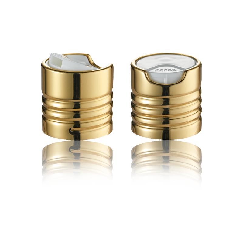 Tappo disco cosmetico con apertura a un pulsante-HY-Q02A- 1