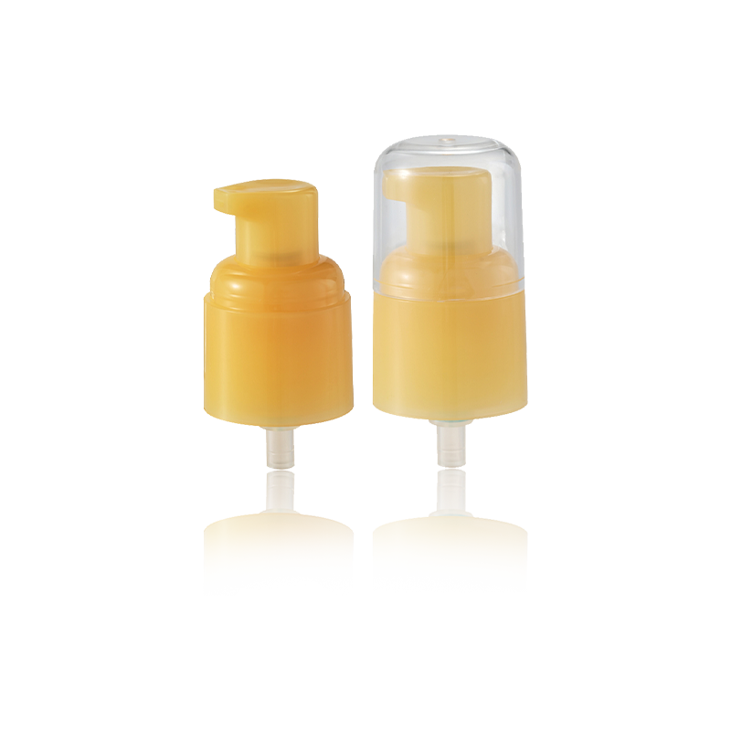 Testa della pompa cosmetica liquida lucida a basso profilo Distributore-HY20A-14