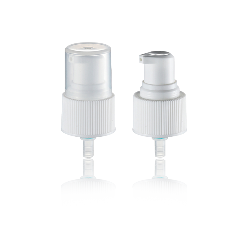 Testa della pompa cosmetica filettata antiscivolo Distributore di liquidi-HY24A-06