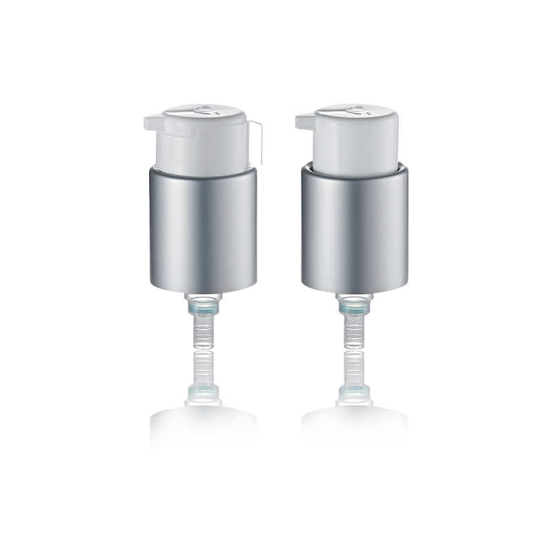 Testa della pompa cosmetica dal design antigoccia Distributore di liquidi-HY24A-31